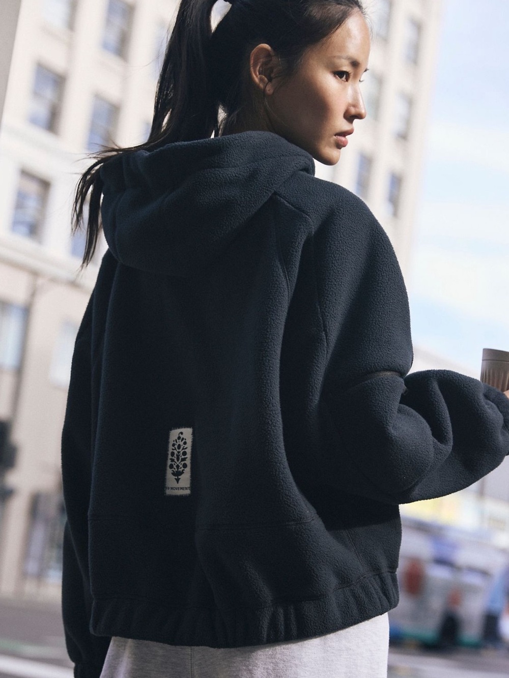 Free People Movement Wild and Free Fleece Pullover - Picture 3 of 9